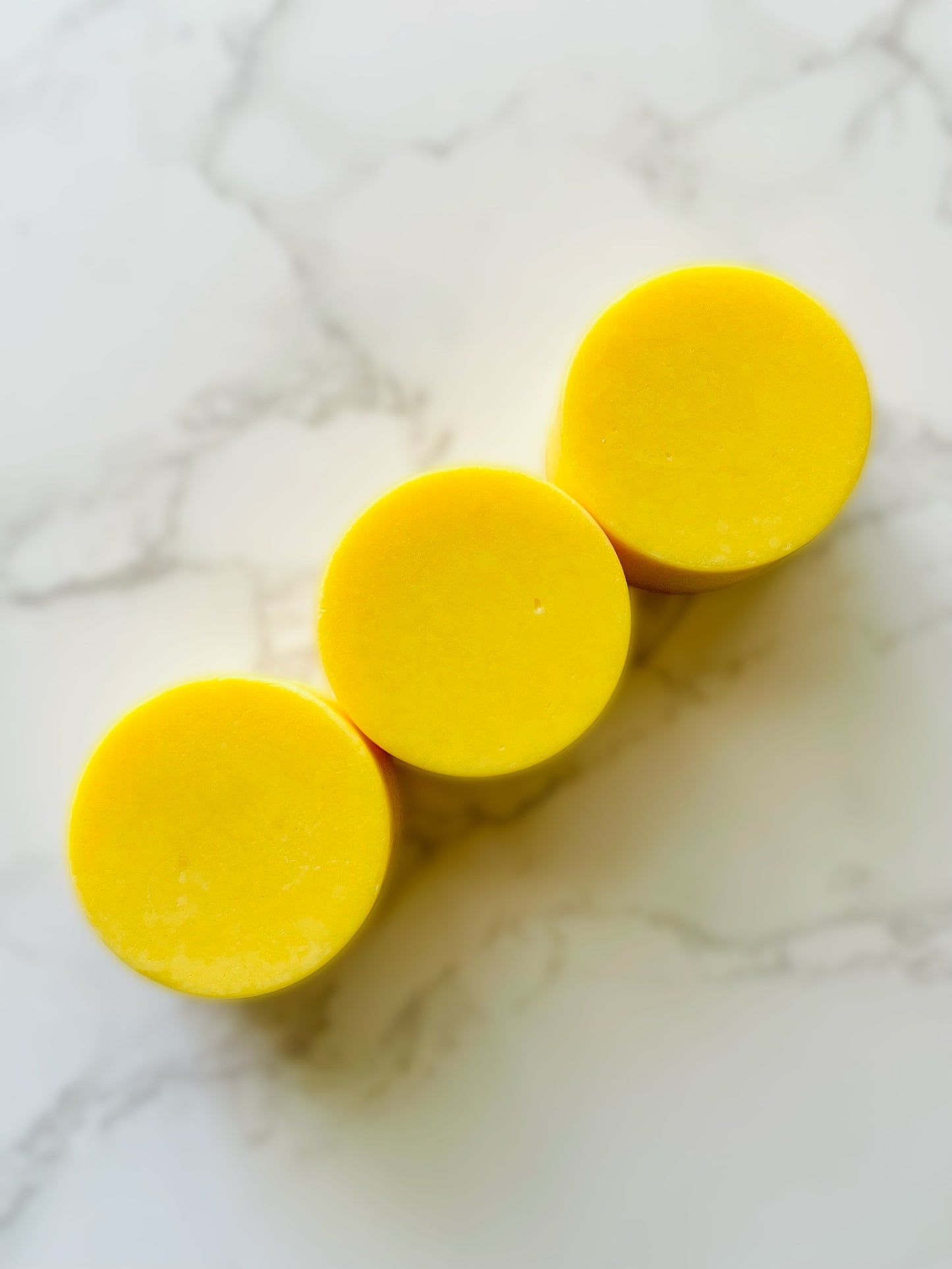 Three bars of solid conditioner.